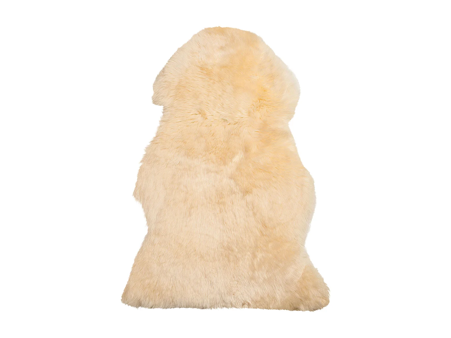 Déco en peau de mouton ULURU Beige 65 x 110 cm