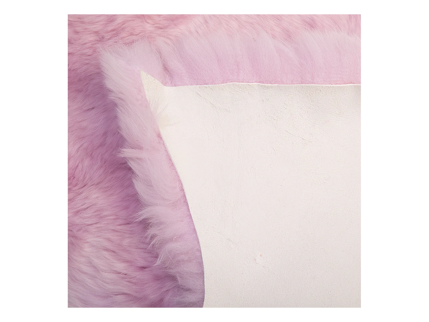 Schapenvel roze 100-110 x 65 cm ULURU