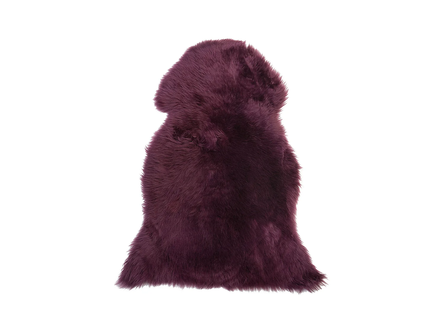 Déco en peau de mouton ULURU Pourpre 65 x 110 cm