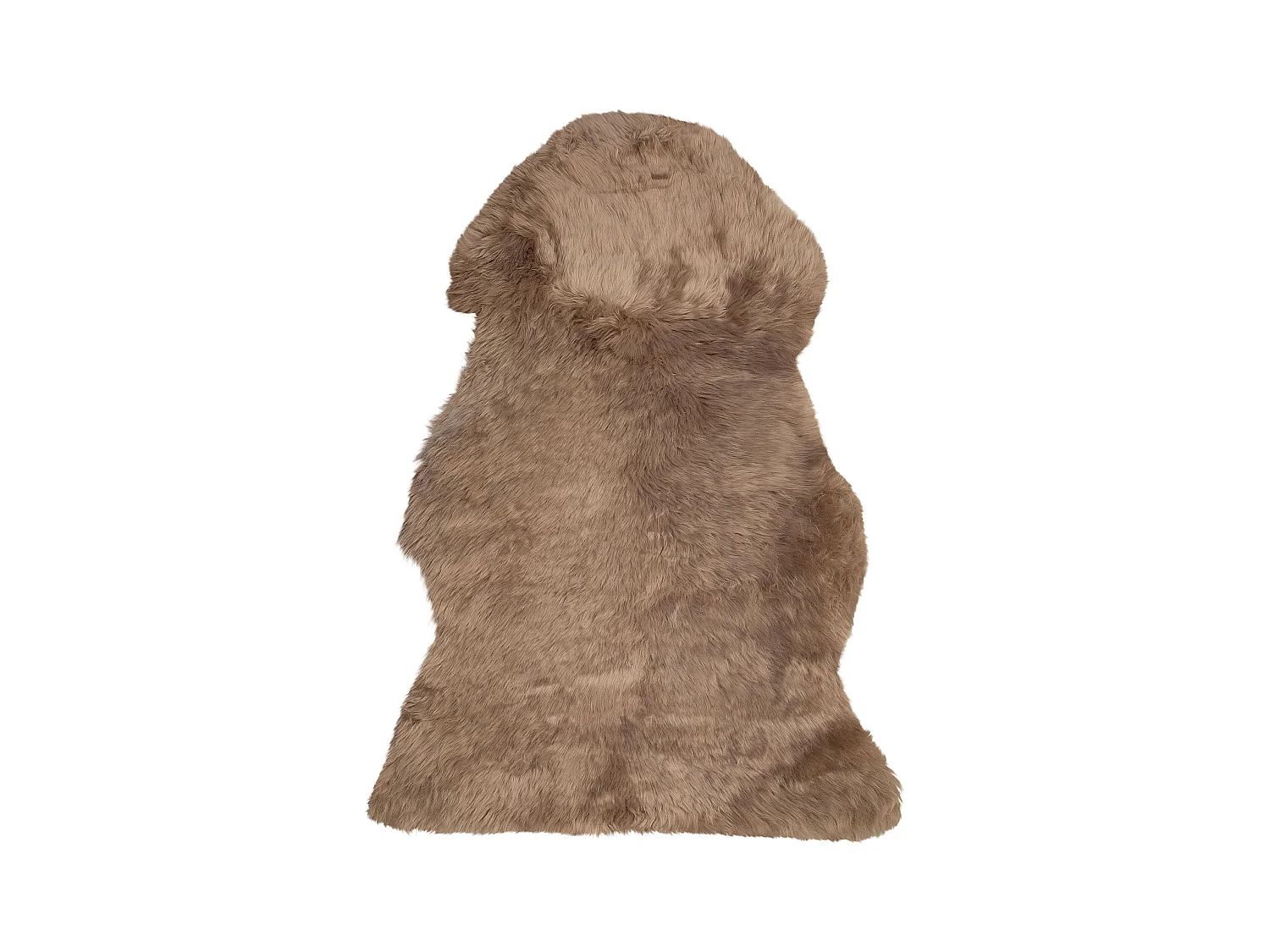 Déco en peau de mouton ULURU Marron 65 x 110 cm