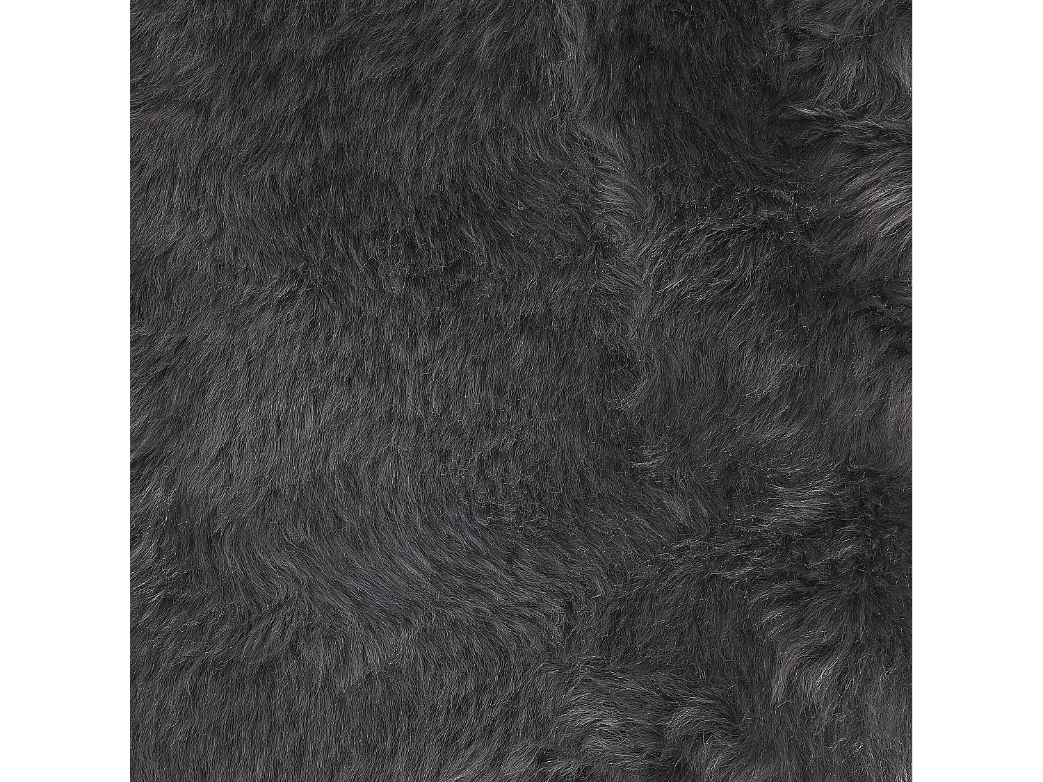 Schapenvel donkergrijs 100-110 x 65 cm ULURU