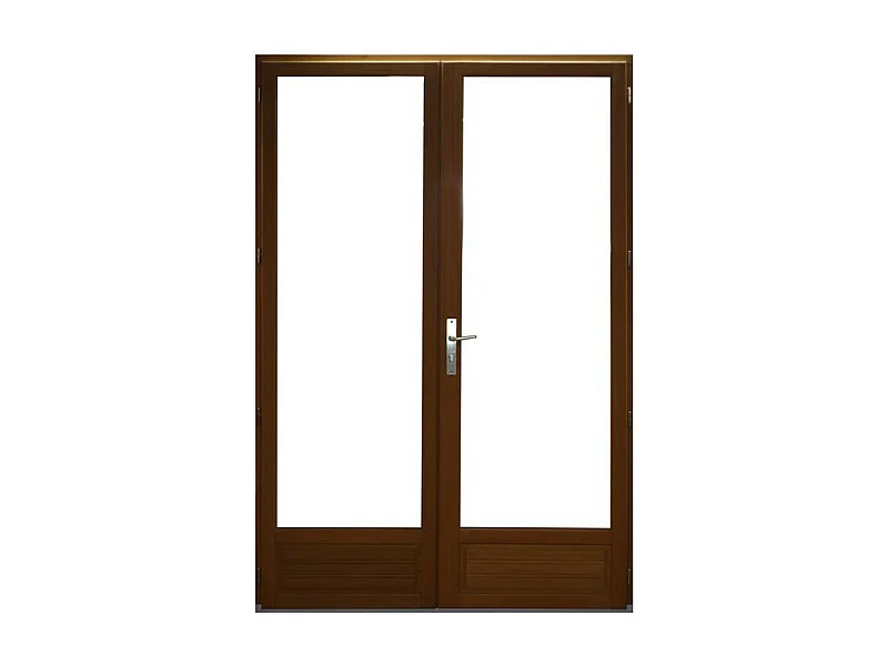 Porte Fenetre Bois 2 Vantaux H225 X L120 Cotes Tableau Gd Menuiseries
