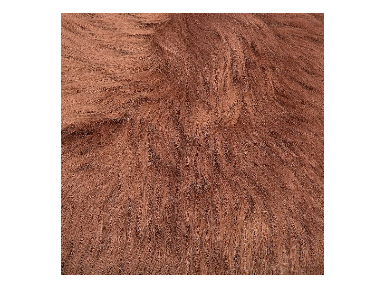 Déco en peau de mouton ULURU Marron clair 65 x 110 cm