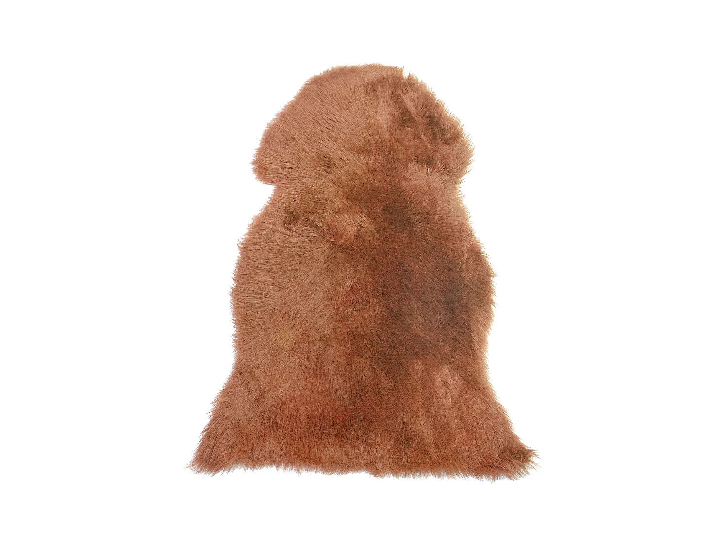 Déco en peau de mouton ULURU Marron clair 65 x 110 cm