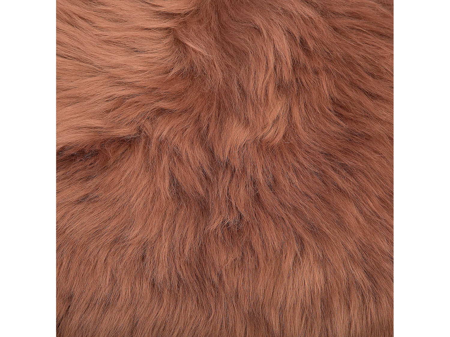 Déco en peau de mouton ULURU Marron clair 65 x 110 cm