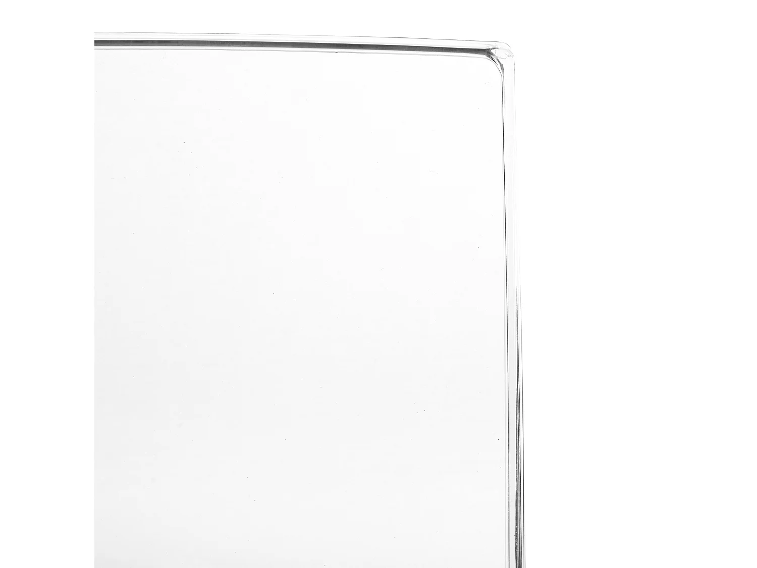 Set di 2 sedie alte WELLINGTON Trasparente