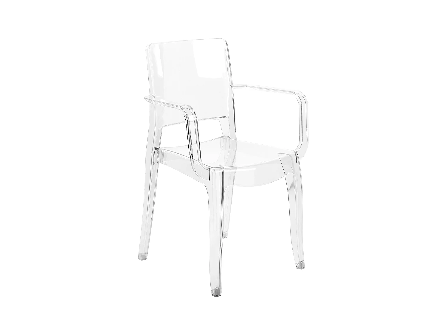 Set van 2 eetkamerstoelen KENWOOD Transparant