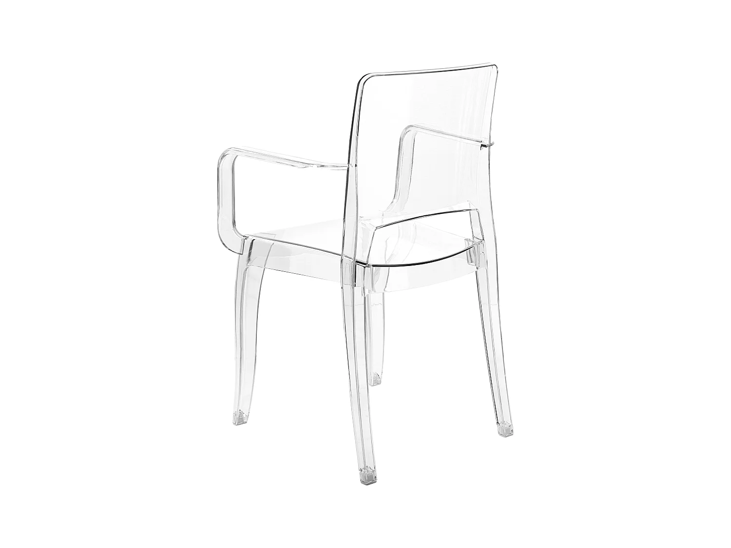 Set van 2 eetkamerstoelen KENWOOD Transparant