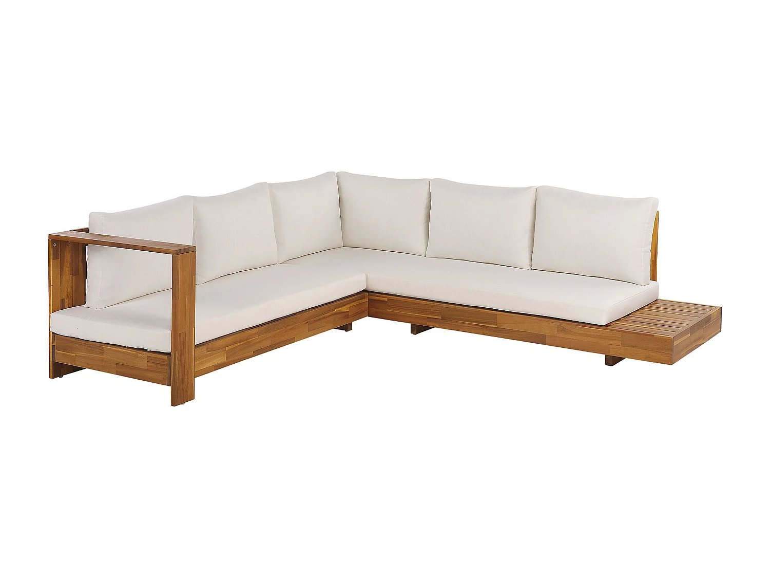 Loungeset MARETTIMO Acaciahout Gebroken wit Rechterzijde