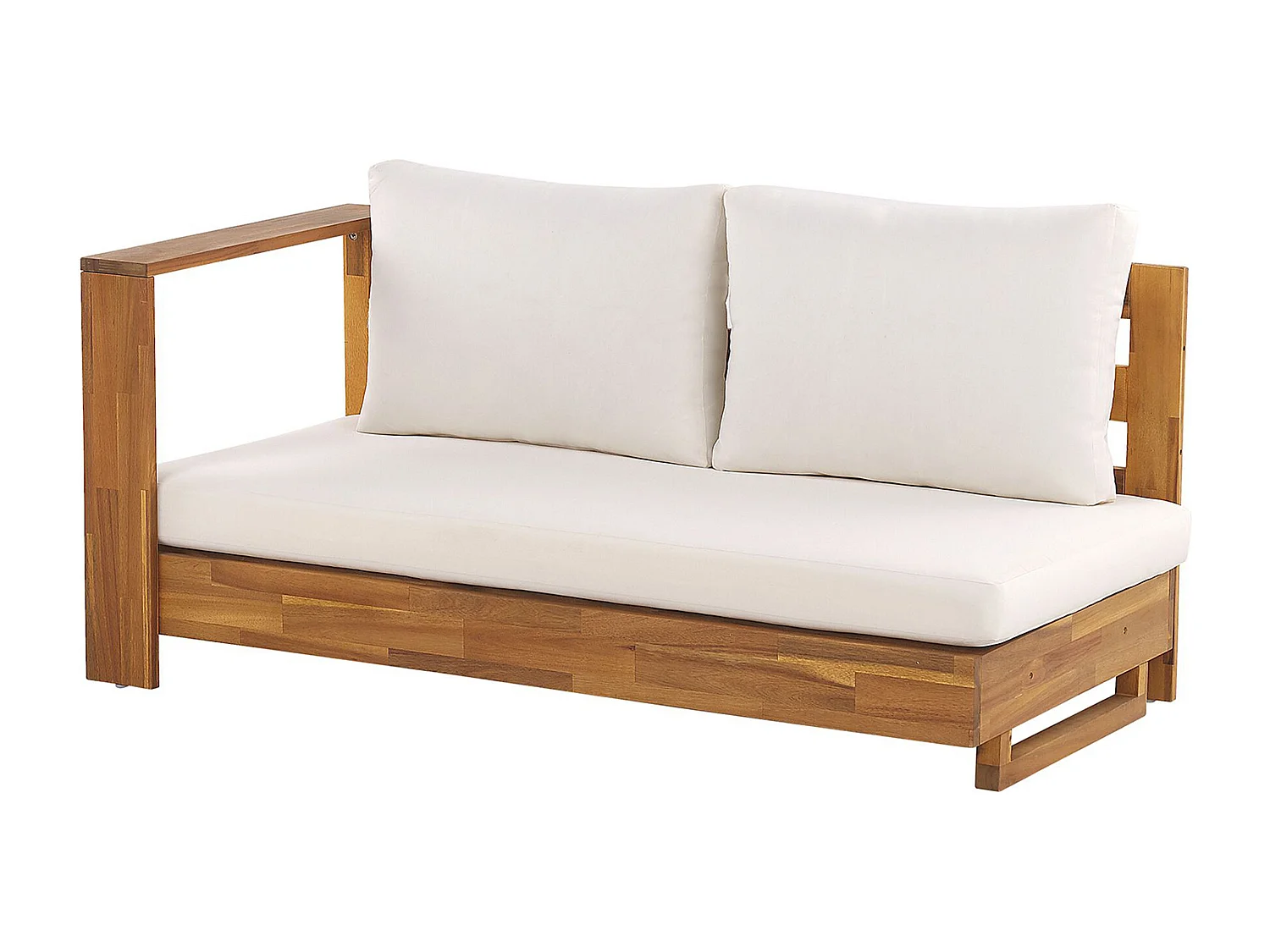 Loungeset MARETTIMO Acaciahout Gebroken wit Rechterzijde