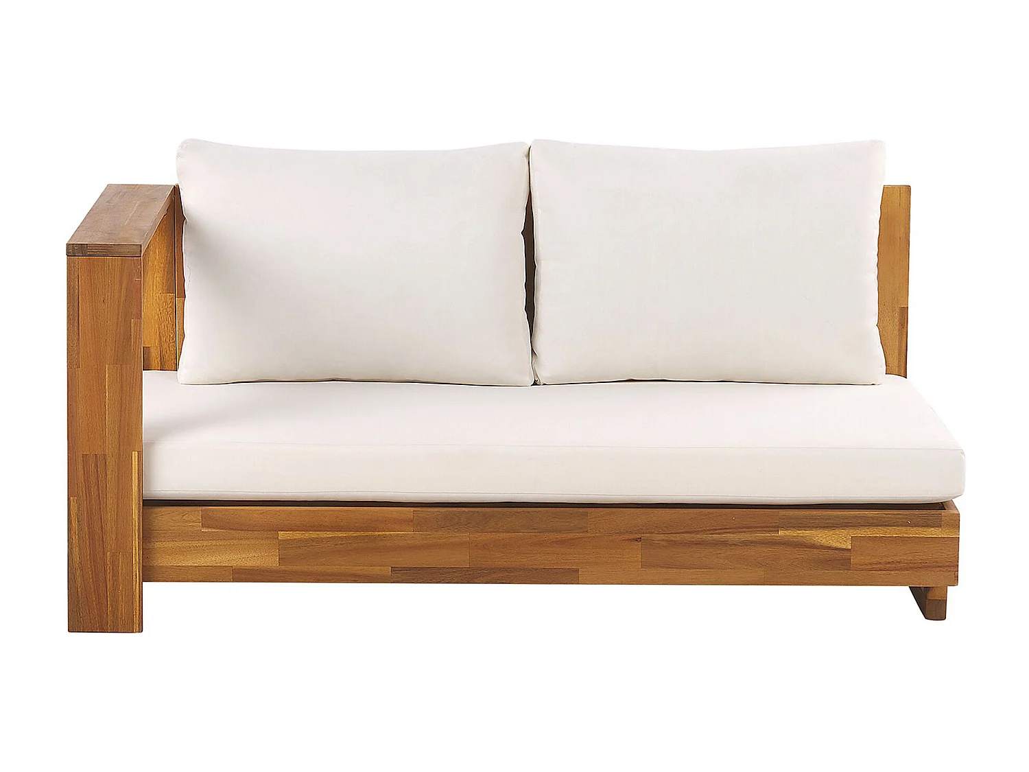 Loungeset MARETTIMO Acaciahout Gebroken wit Rechterzijde