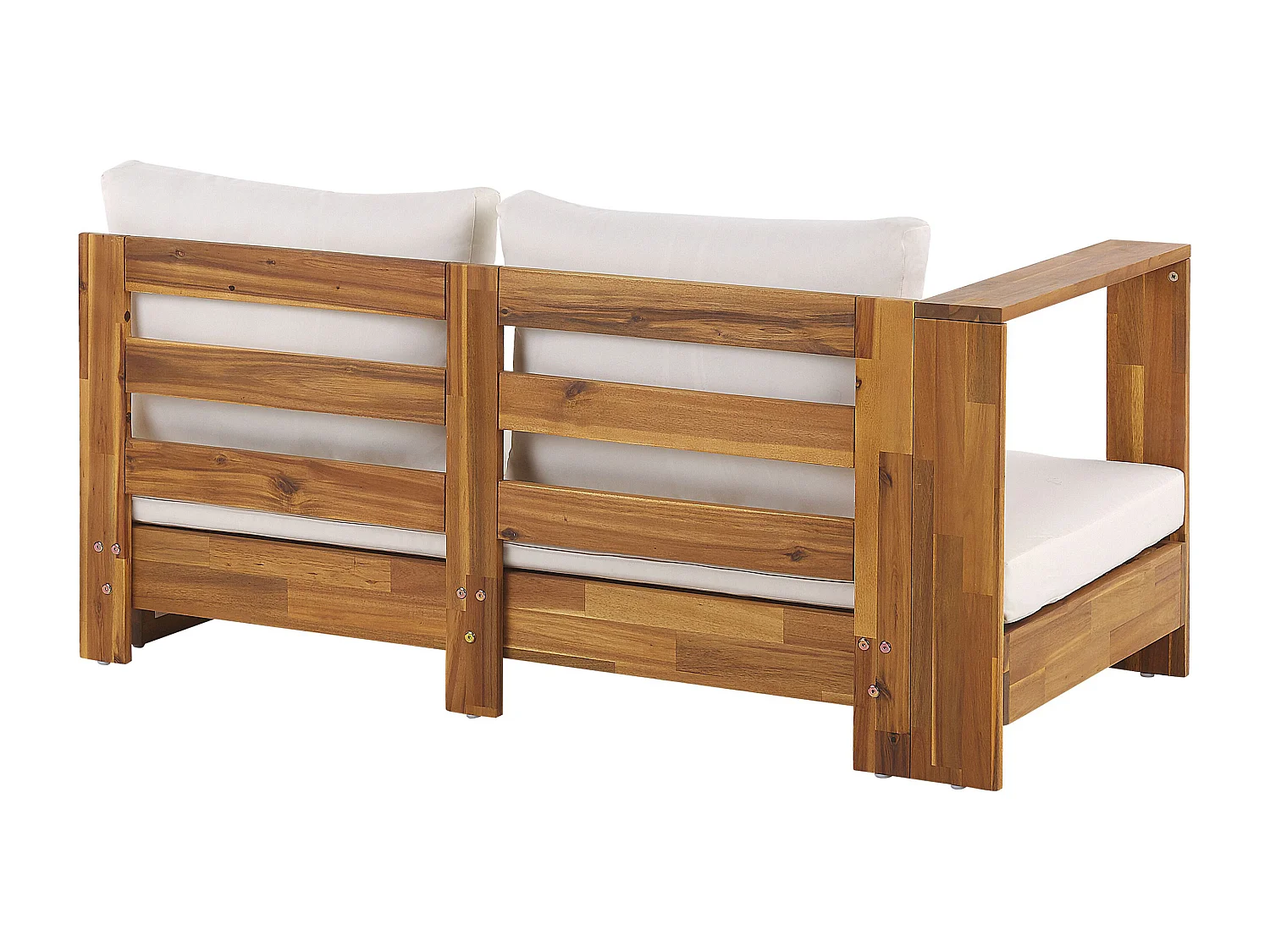 Loungeset MARETTIMO Acaciahout Gebroken wit Rechterzijde