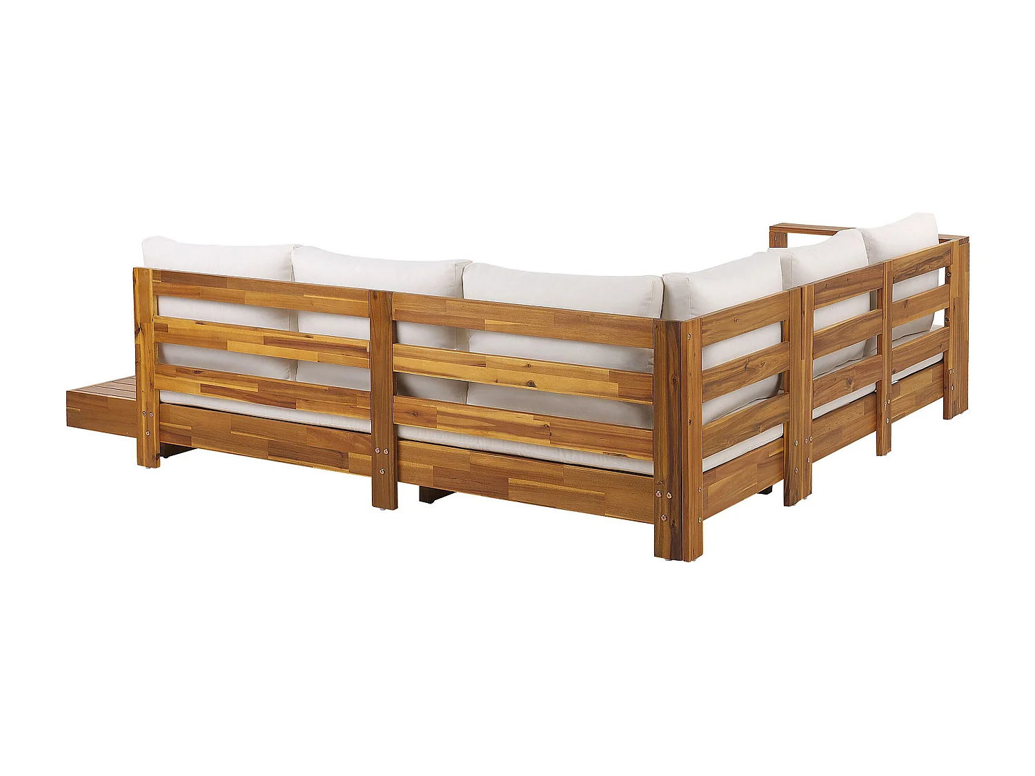 Loungeset MARETTIMO Acaciahout Gebroken wit Rechterzijde