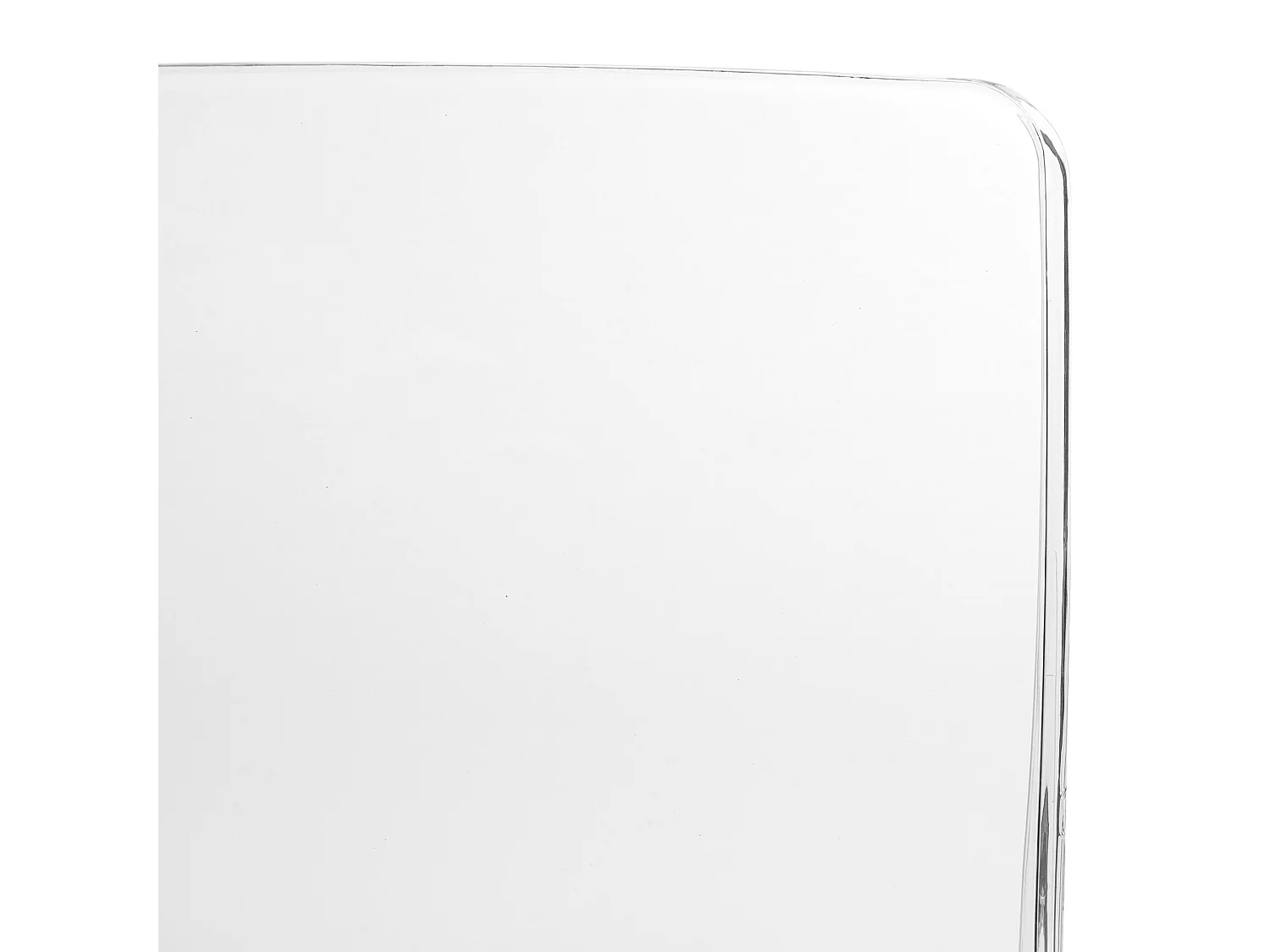 Conjunto de 2 sillas de comedor WESTBRIDGE Transparente