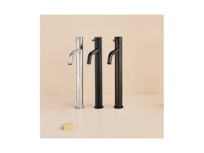 Grifo monomando para lavabo alto LOOP en 6 colores