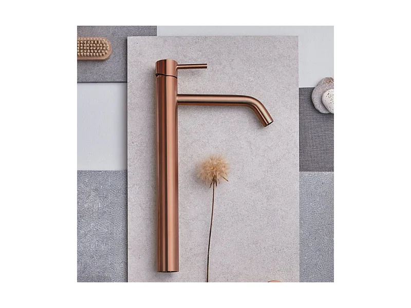 Grifo monomando para lavabo alto LOOP en 6 colores