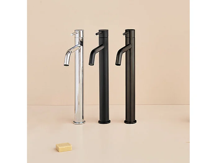 Grifo monomando para lavabo alto LOOP en 6 colores