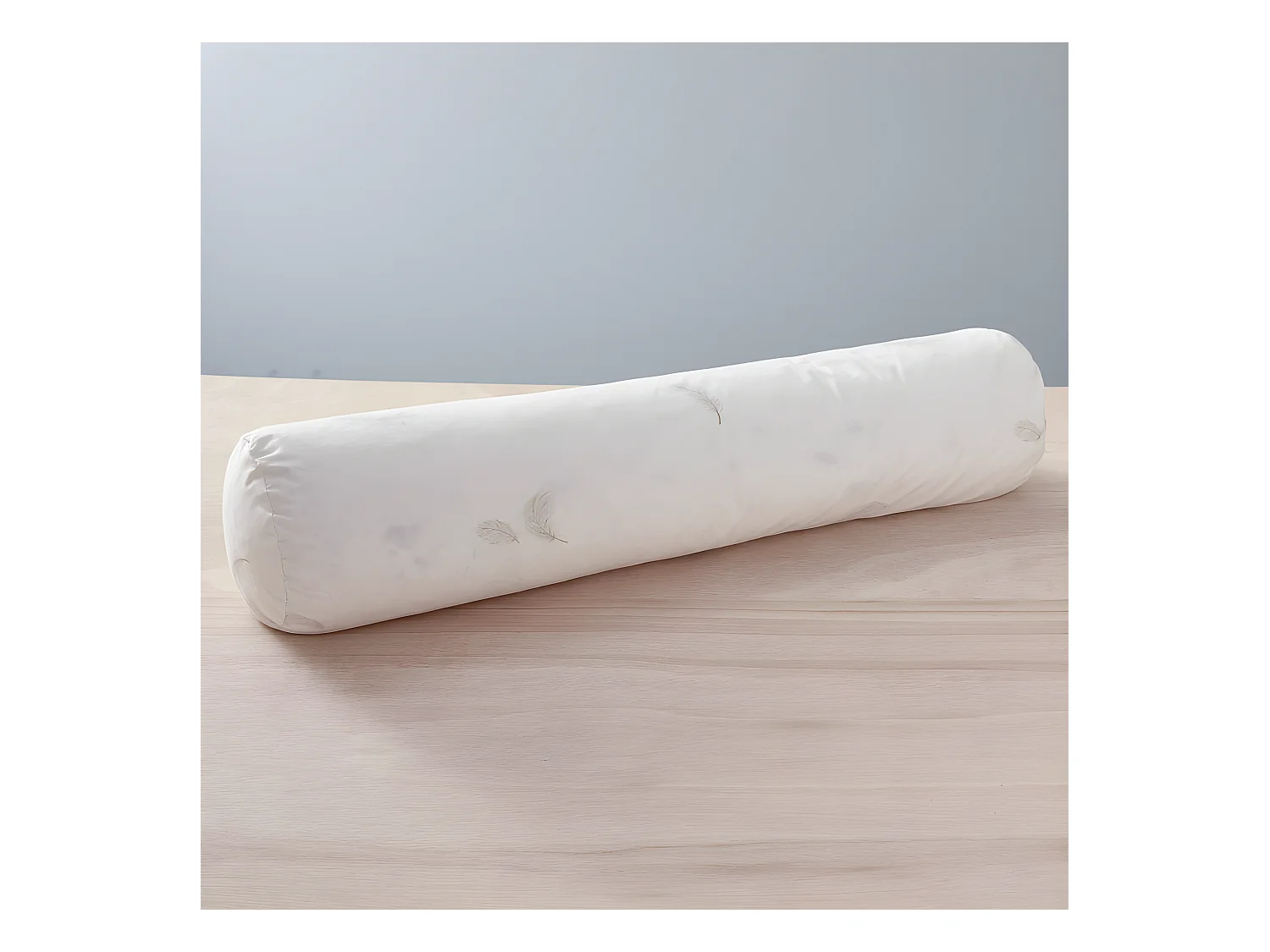 Polochon plumes véritables pour lit 90 "Blanrêve" confort moelleux