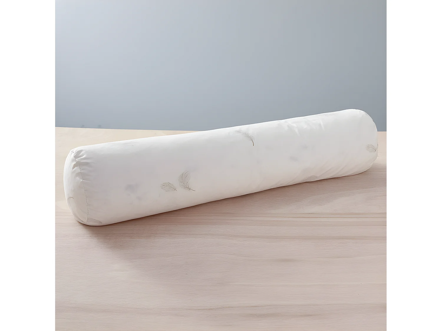 Polochon plumes véritables pour lit 90 "Blanrêve" confort moelleux