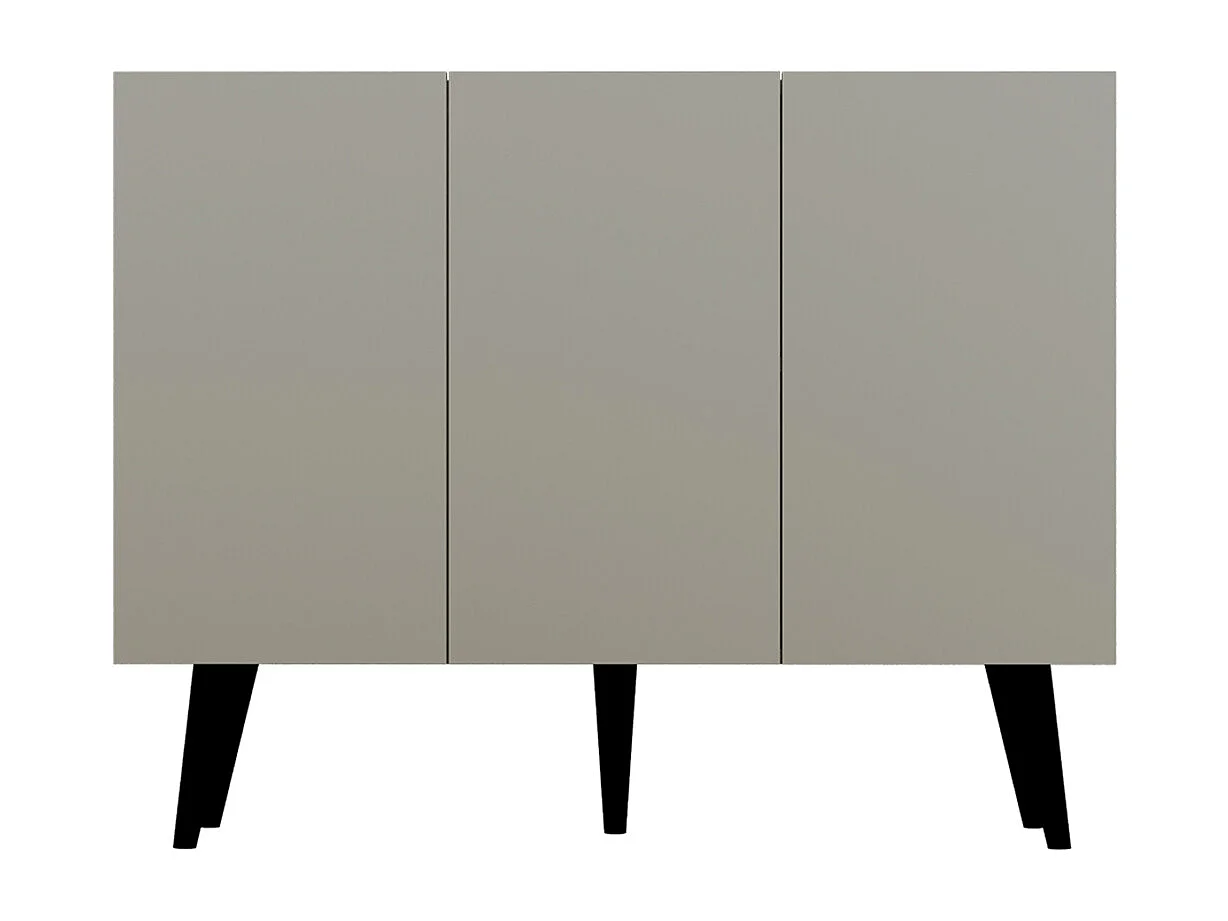 Aparador 3 portas Toronto cinzento 40cm