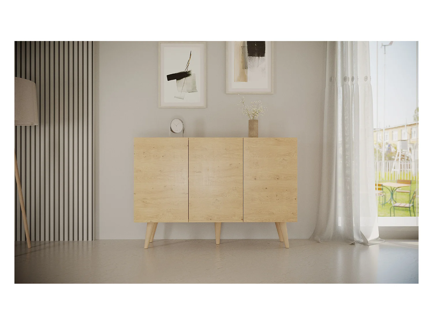 Komoda TORONTO 120 dąb artisan