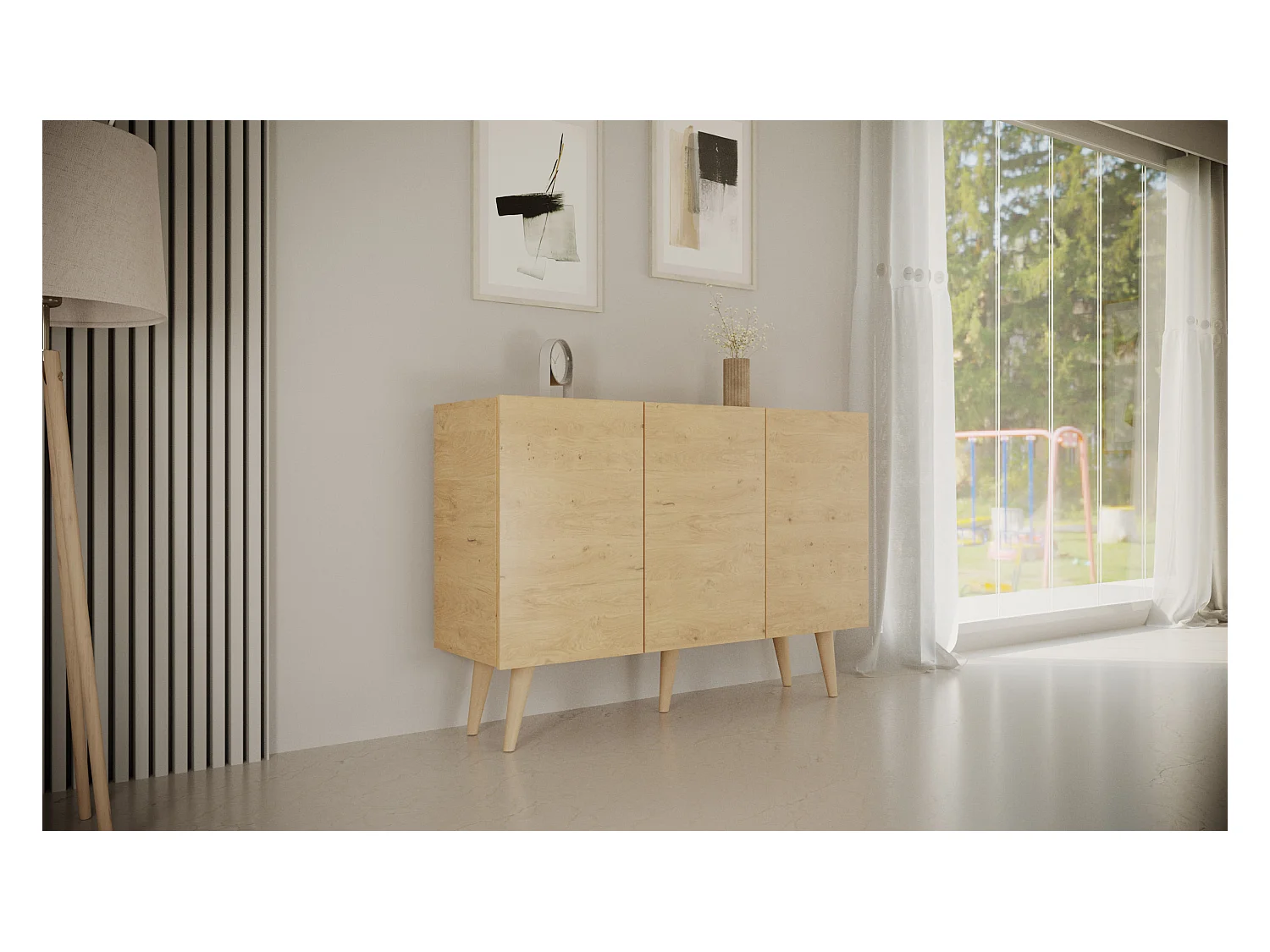 Komoda TORONTO 120 dąb artisan