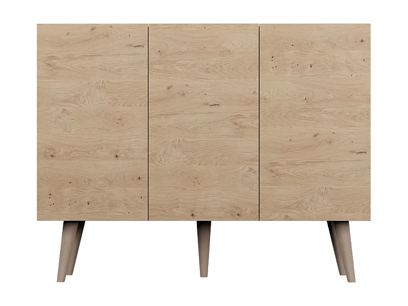 Toronto 3-deurs commode - Hout