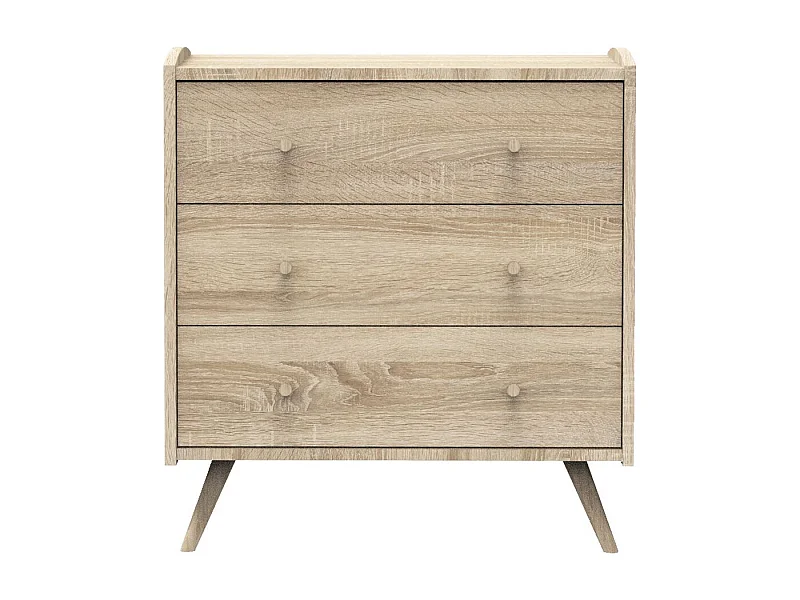 Commode 3 tiroirs Access - Bois de chêne