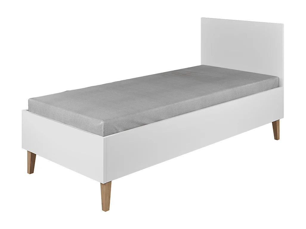 Lit enfant 80x180 Kubi - Blanc