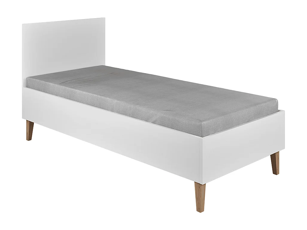 Lit enfant 80x180 Kubi - Blanc