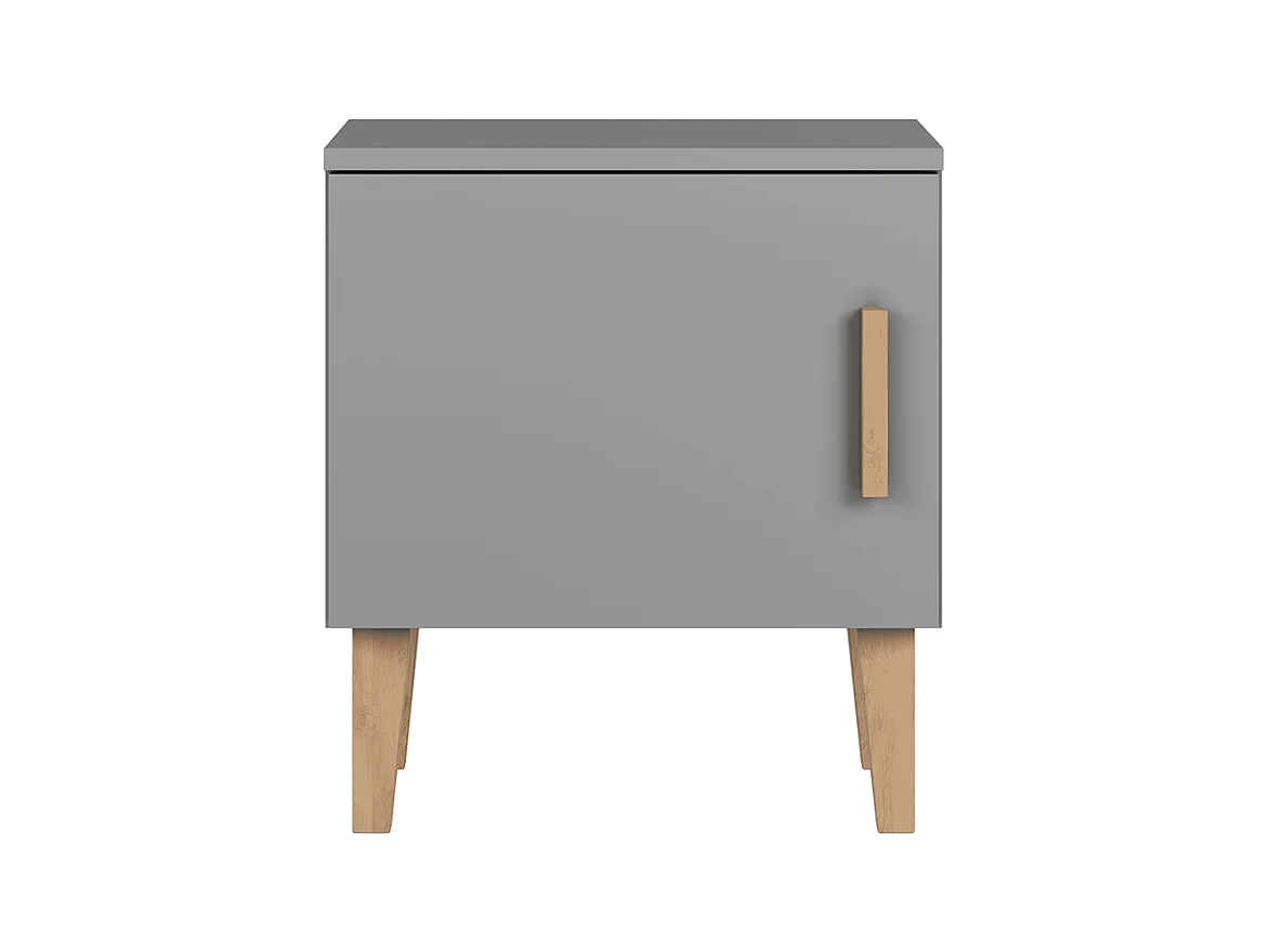 Table de chevet Kubi - Gris