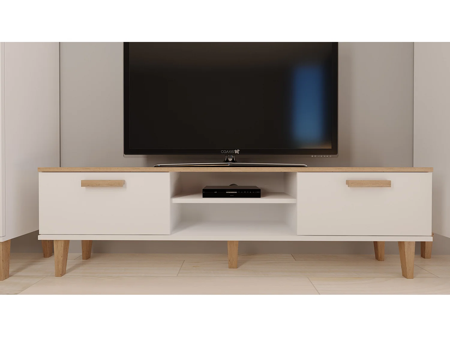 Denver 160 cm TV-meubel - Wit