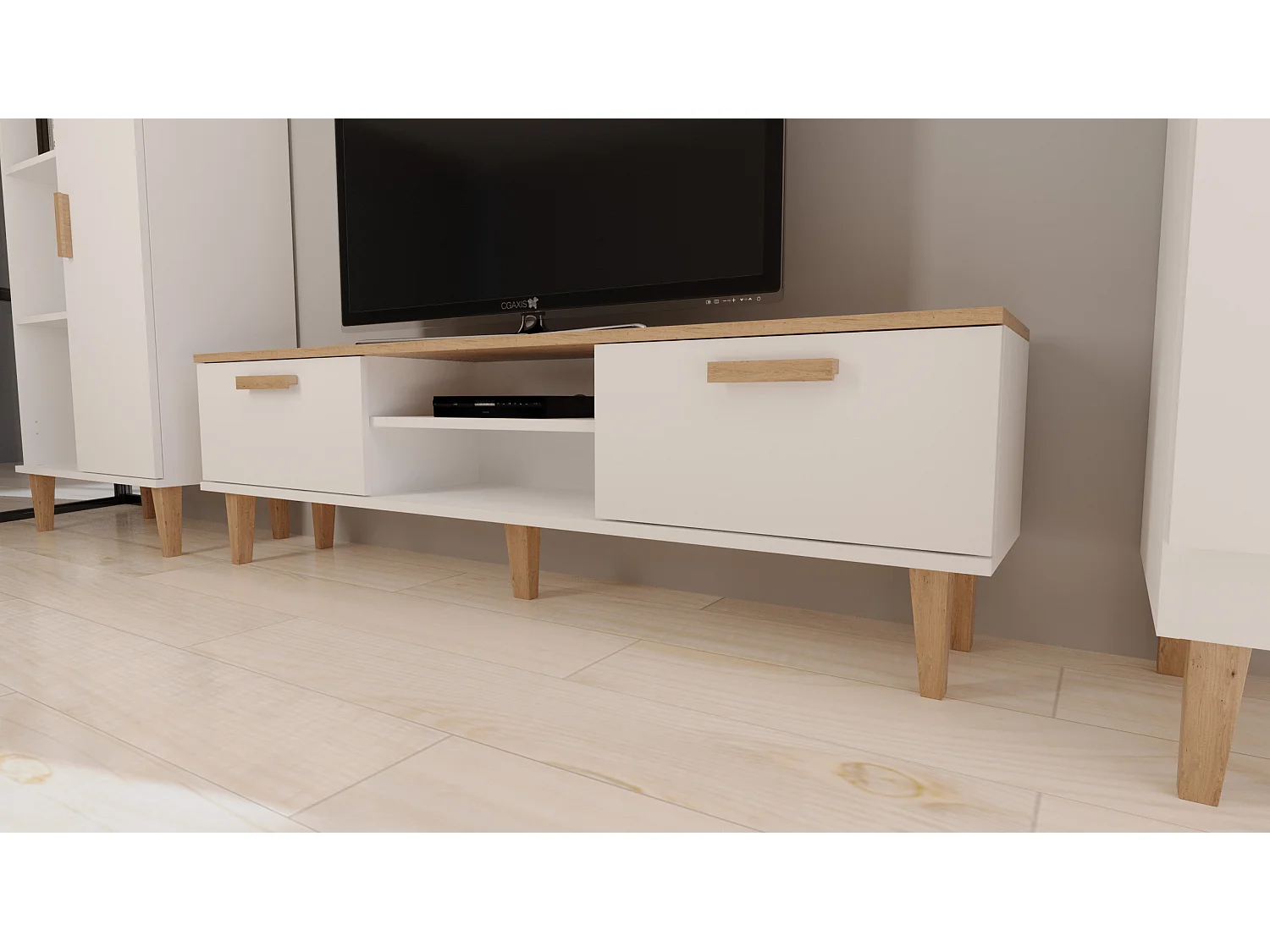 Denver 160 cm TV-meubel - Wit