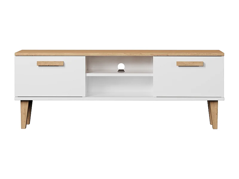 TV-Möbel 120 cm Denver - Weiß