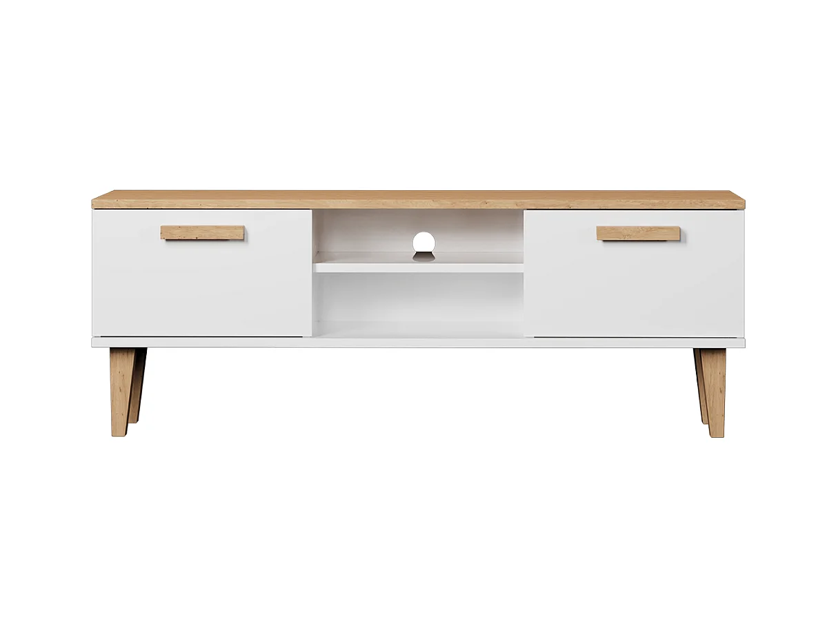 TV-Möbel 120 cm Denver - Weiß