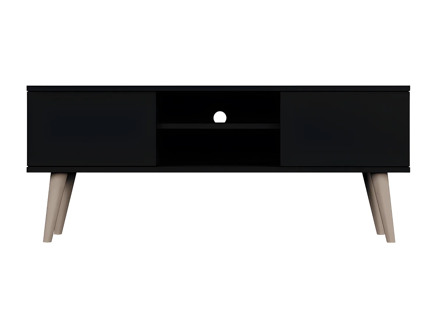 TV-Möbel 120 cm Toronto - Schwarz