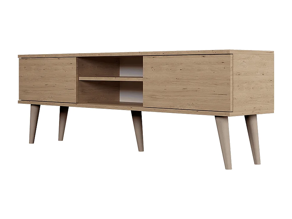 Meuble TV 160 cm Toronto - Bois