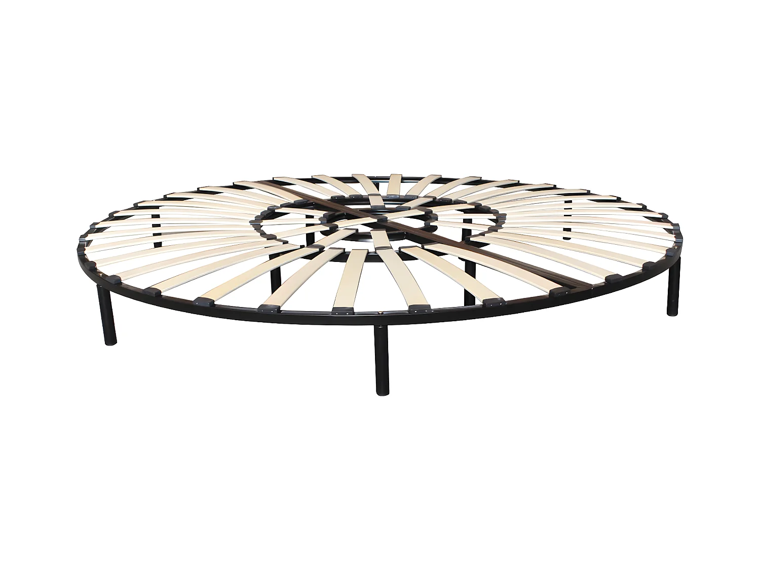 Sommier rond à lattes - 220 x 220 cm - ROMA de YSMÉE