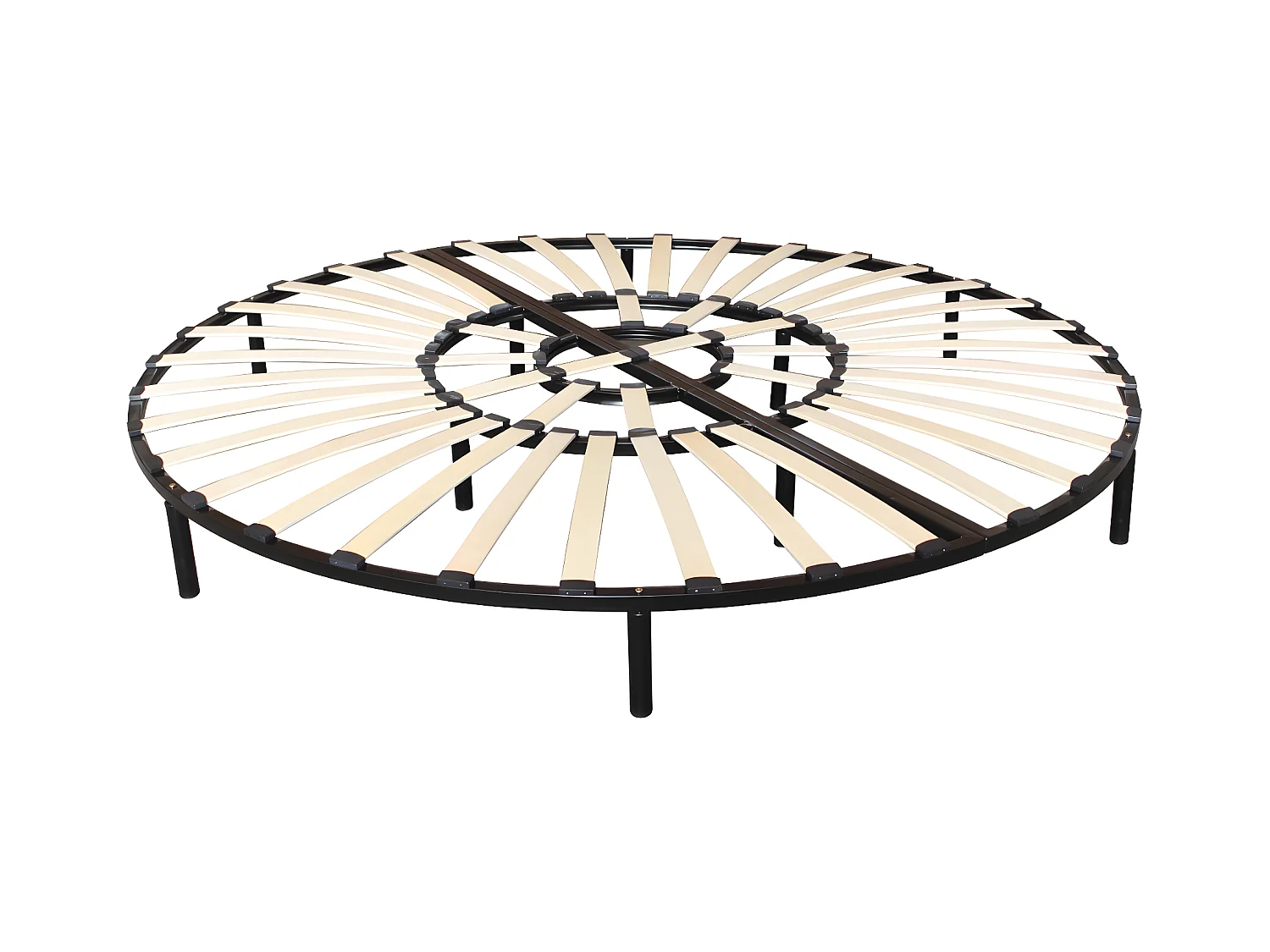 Sommier rond à lattes - 220 x 220 cm - ROMA de YSMÉE
