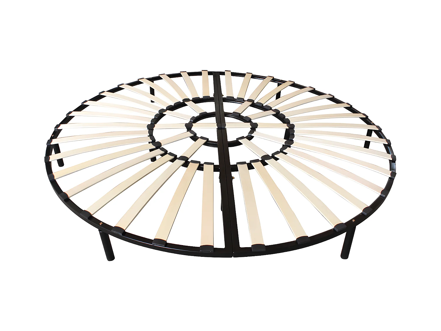 Sommier rond à lattes - 220 x 220 cm - ROMA de YSMÉE