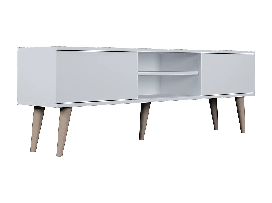 Meuble TV 160 cm Toronto - Blanc