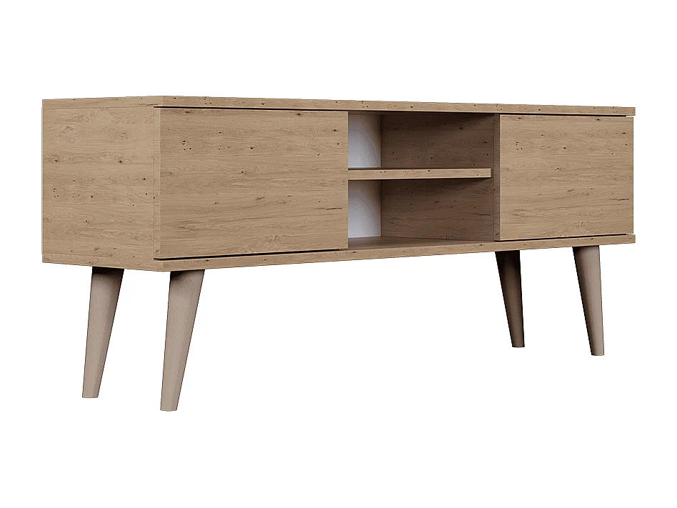 Meuble TV 120 cm Toronto - Bois