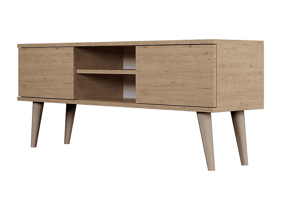 Meuble TV 120 cm Toronto - Bois