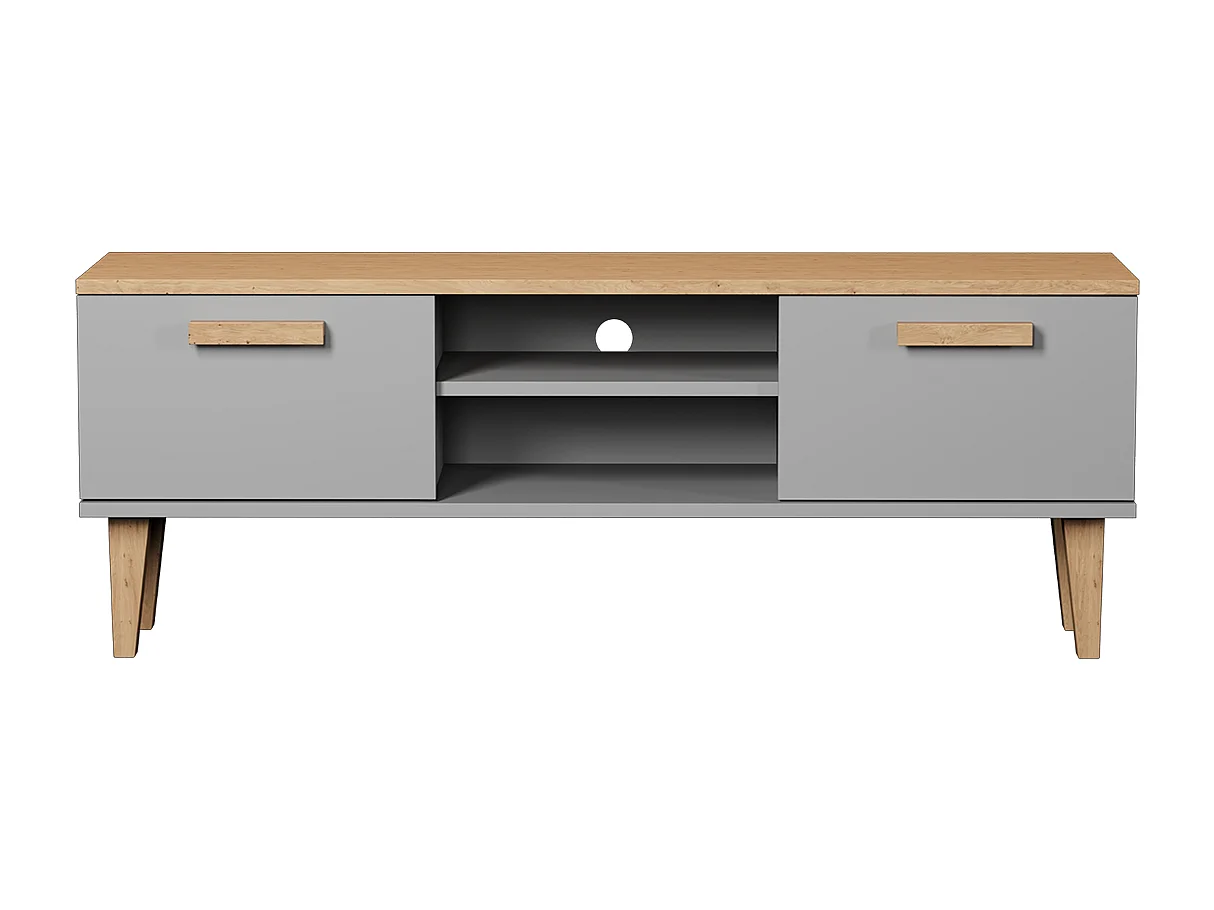 Meuble TV 120 cm Denver - Gris