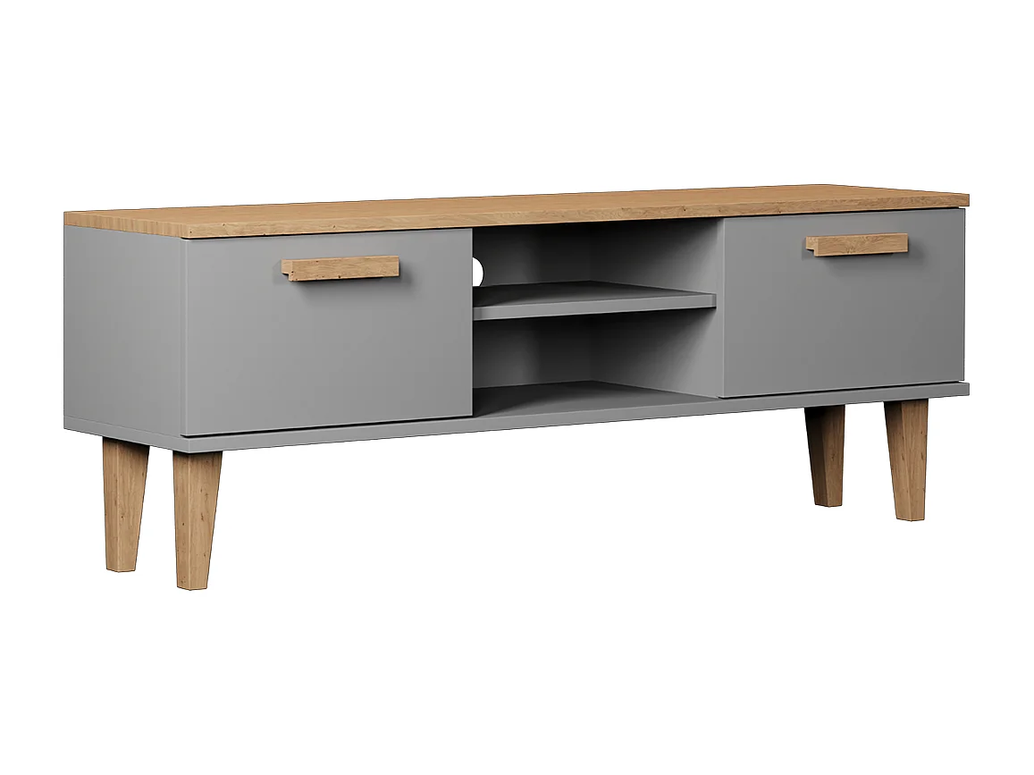 Meuble TV 120 cm Denver - Gris