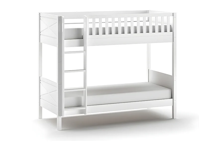 Beliche Vipack Scott White 90x200 com molas box