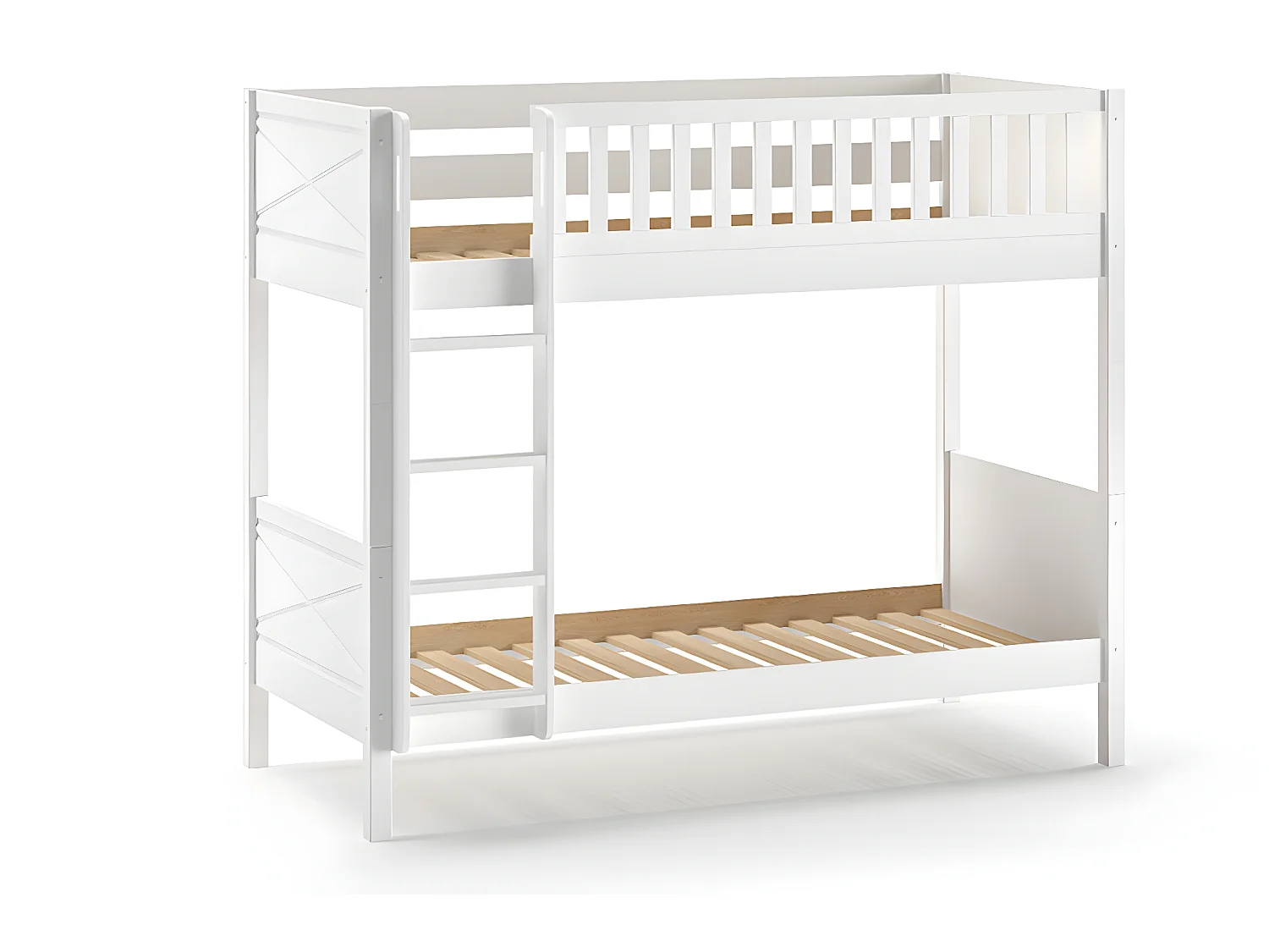 Beliche Vipack Scott White 90x200 com molas box