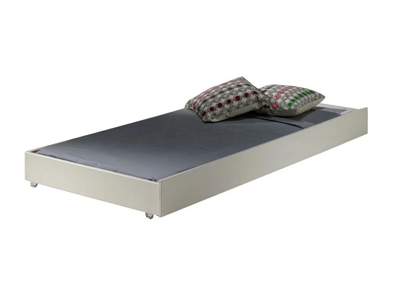 Beliche 90x200 incluindo molas de caixa e gaveta Vipack Scott White