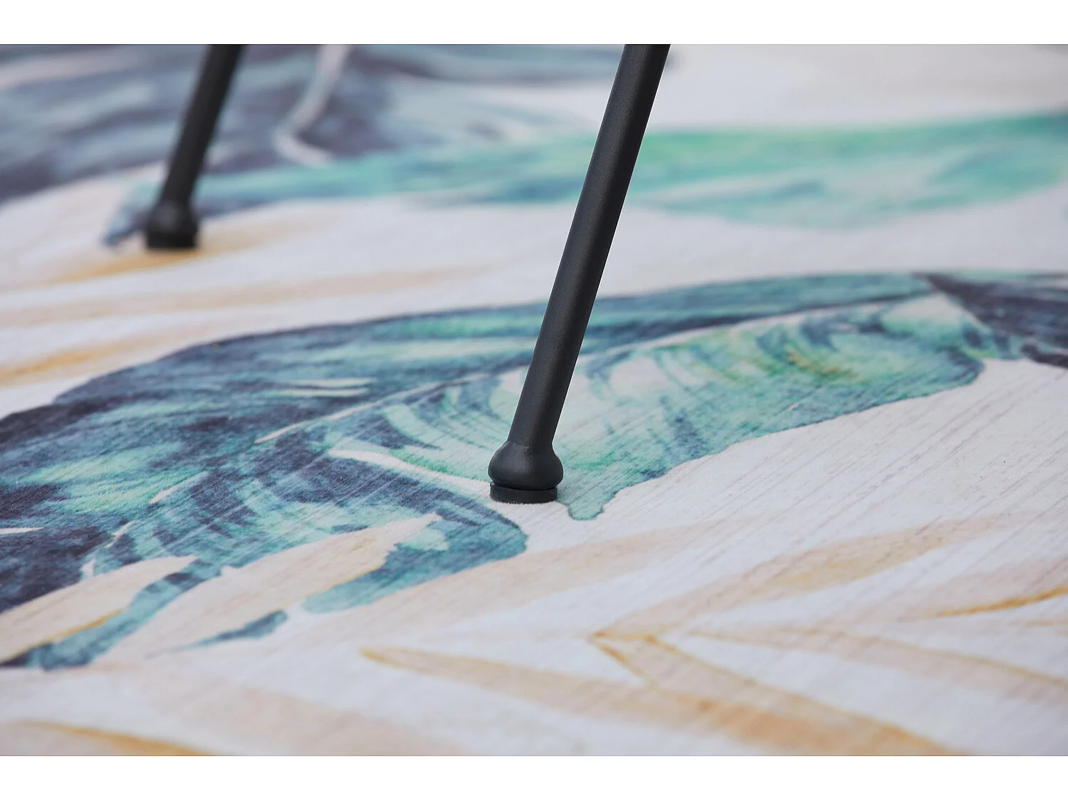 Juego de 2 sillones huevo + mesa de centro blanco ACAPULCO