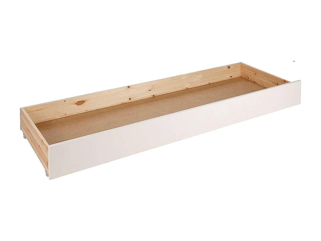 Pack - Lit Capitaine Amovible Enfant & Tiroir "Pino" 90x200cm Blanc